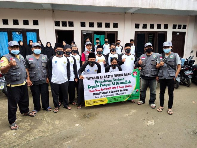 Penyaluran Donasi Ke Ponpes Al Basmalah Jasinga Bogor Jawa Barat